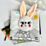 کتاب پارچه ای حیوانات مزرعه ( جعبه ای ، دوزبانه ) - Image 3